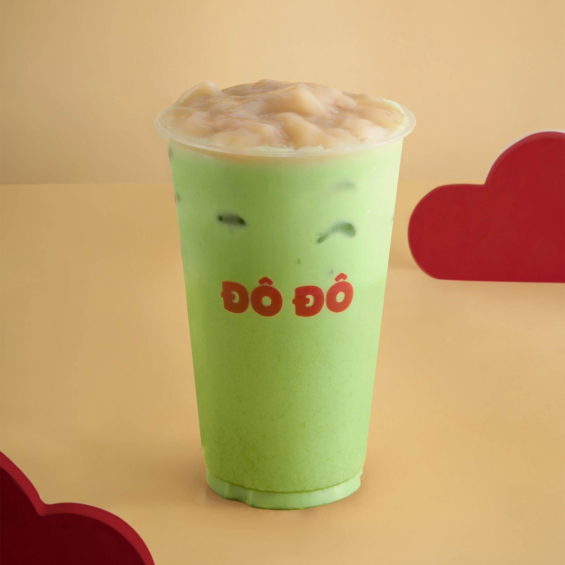 Trà sữa Matcha Mochi kéo dài