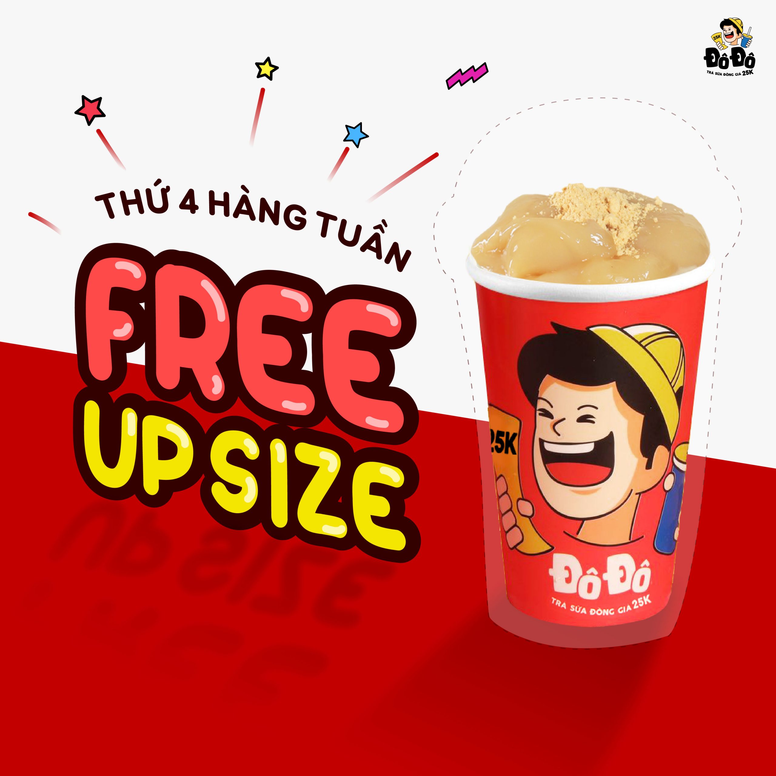 THỨ 4 FREE UP SIZE – GET HIGH CÙNG ĐÔ ĐÔ