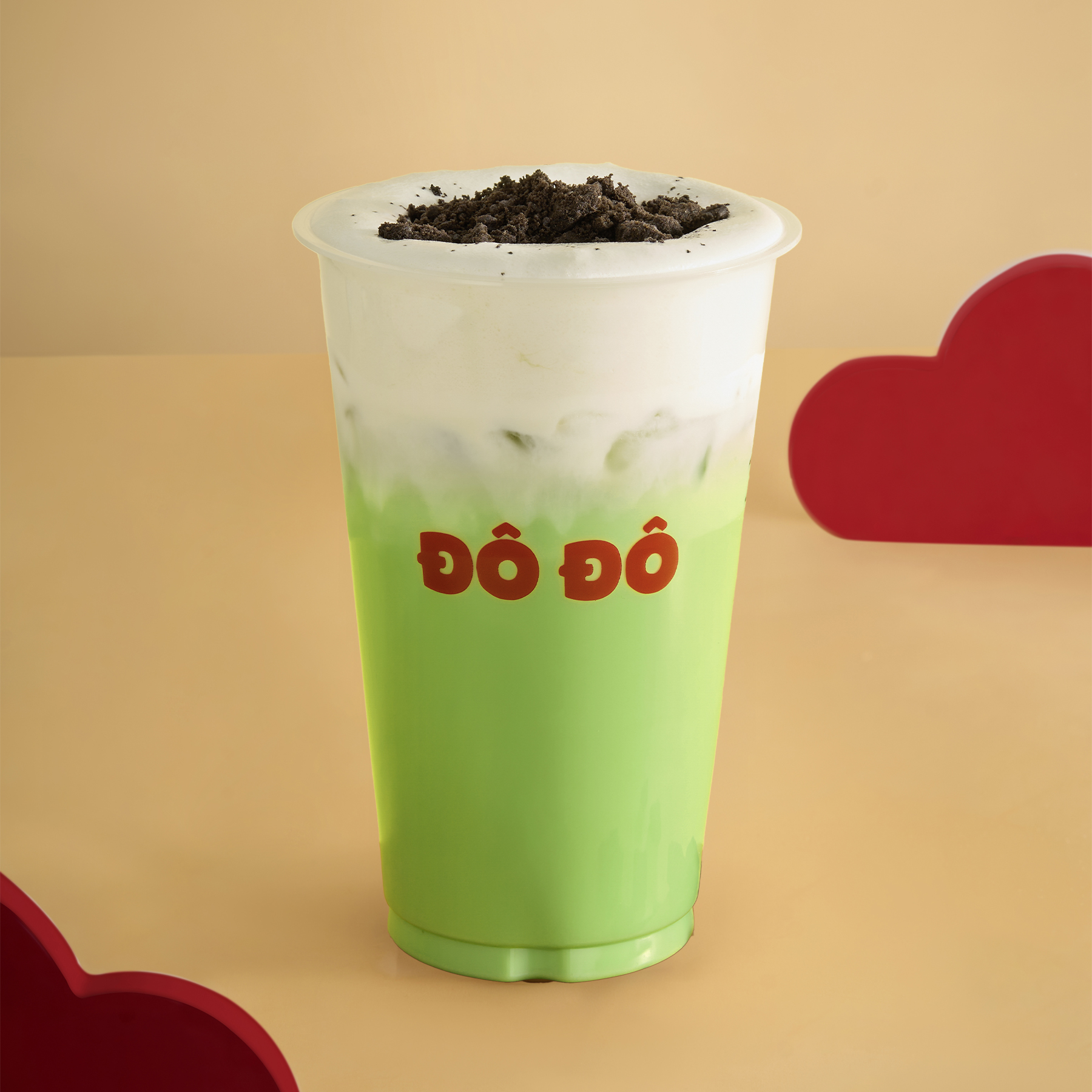 Trà sữa Matcha Cookies