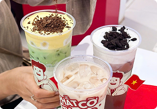 Trà sữa Cookies khiến hội mê ăn yêu thích ngay từ cú liếc đầu tiên